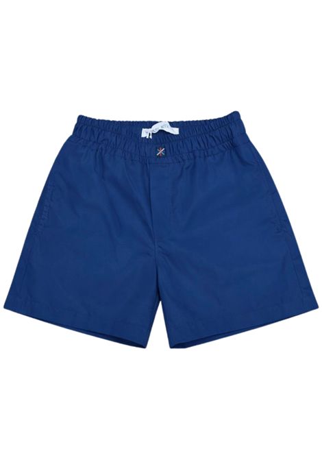 Blue cotton baby Bermuda shorts Manuel Ritz | 3435BLU